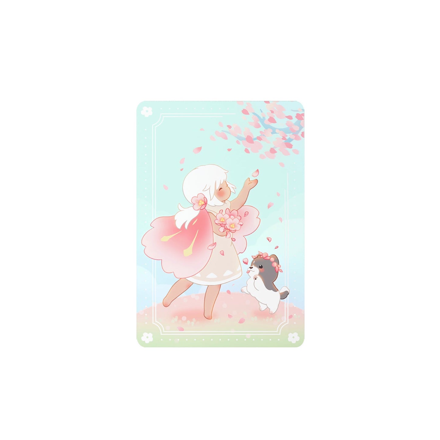 Sky Collectible Card - Cherry Blossom