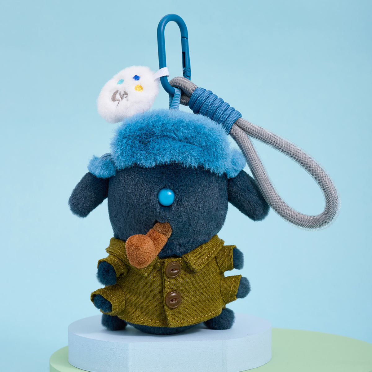 Dark Dragon Plush Keychain Charm - Special Edition Ⅱ