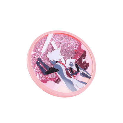 아크릴 퀵샌드 글리터 컵받침