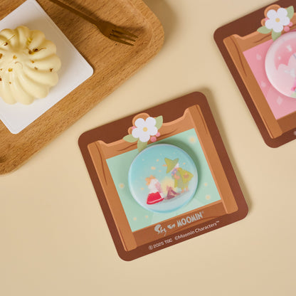 Sky X Moomin 렌티큘러 버튼형 핀배지