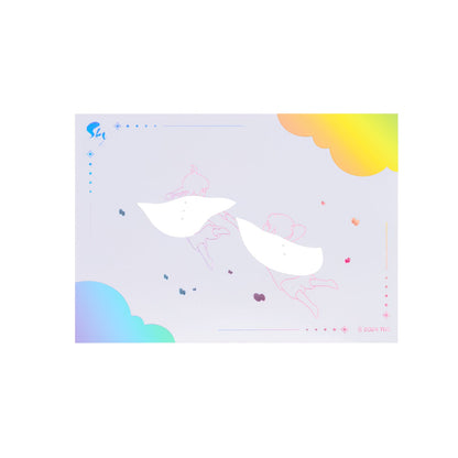 Sky 투명 필름 엽서