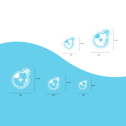 Sky 제스처 스티커