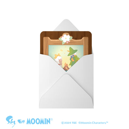 Sky X Moomin 사진틀 엽서