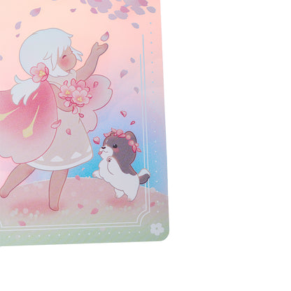 Sky Collectible Card - Cherry Blossom