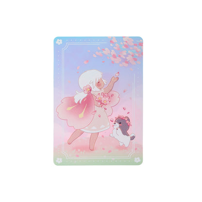 Sky Collectible Card - Cherry Blossom