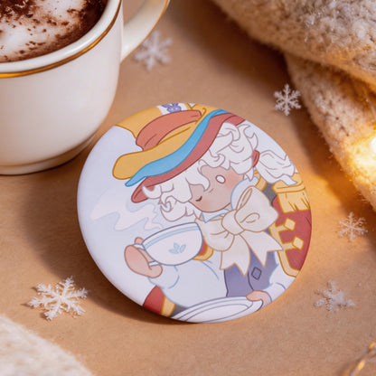 Sky Button Pin - Days of Feast