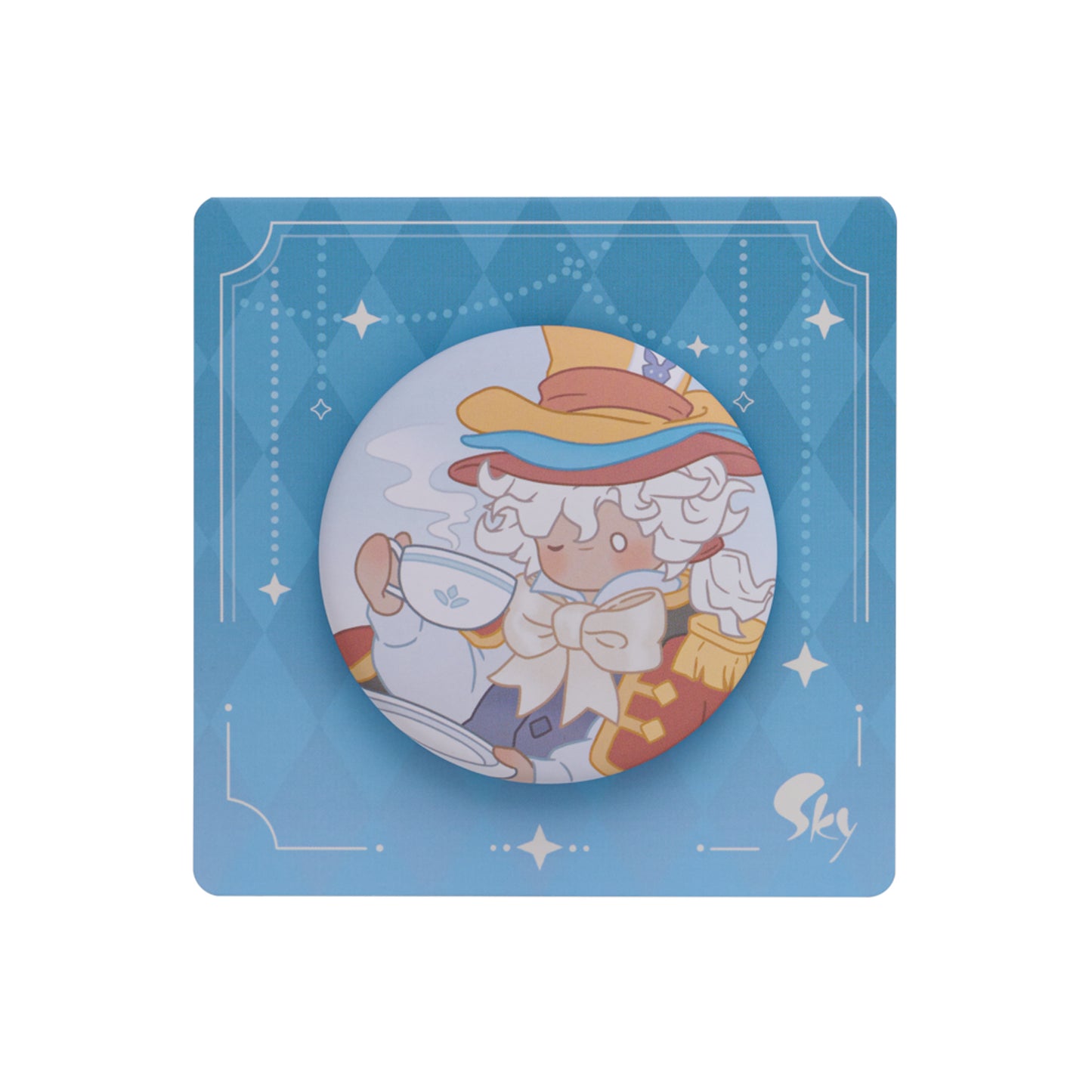 Sky Button Pin - Days of Feast