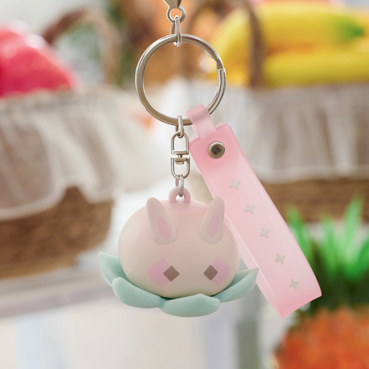 Sky Figurine Keychain Charm - Bunny