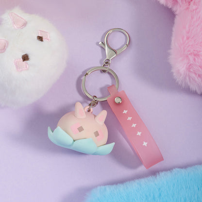 Sky Figurine Keychain Charm - Bunny