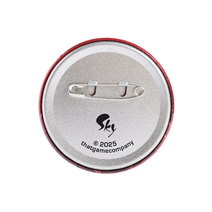 Sky Button Pin - Days of Mischief