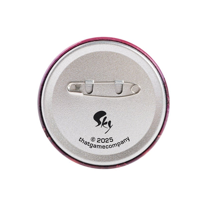 Sky Button Pin - Mischief Tufted Hair