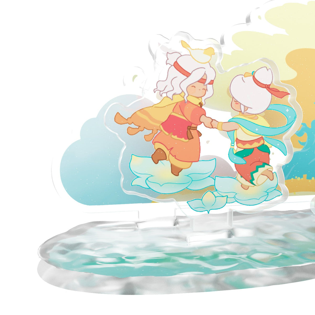 Sky Acrylic Stand - Lotus Companions