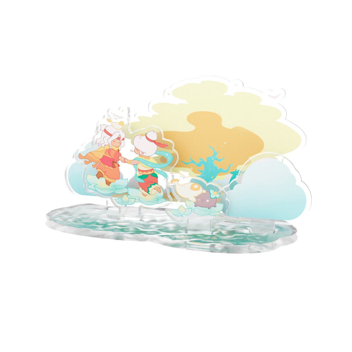 Sky Acrylic Stand - Lotus Companions