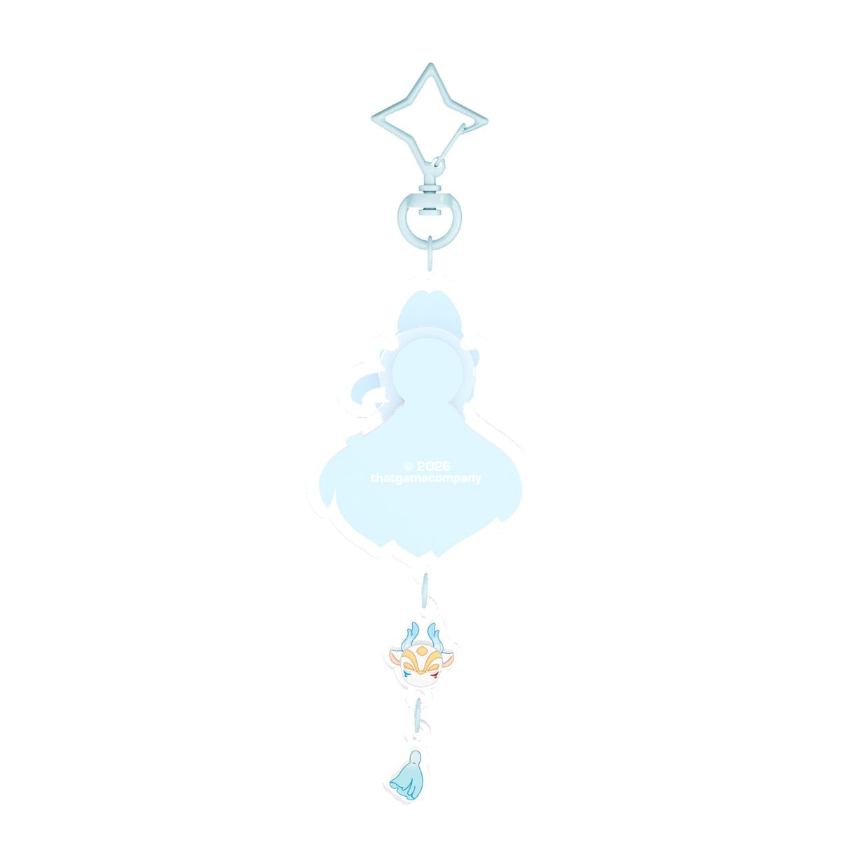 Sky Acrylic Wobbly Keychain - Season of the Nine-Colored Deer
