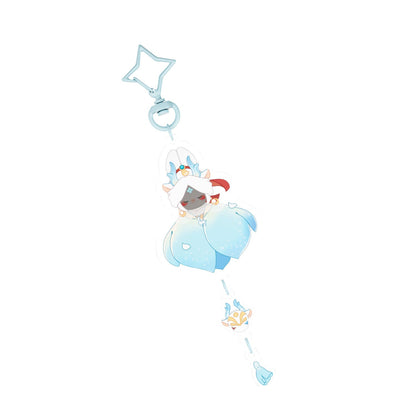 Sky Acrylic Wobbly Keychain - Season of the Nine-Colored Deer
