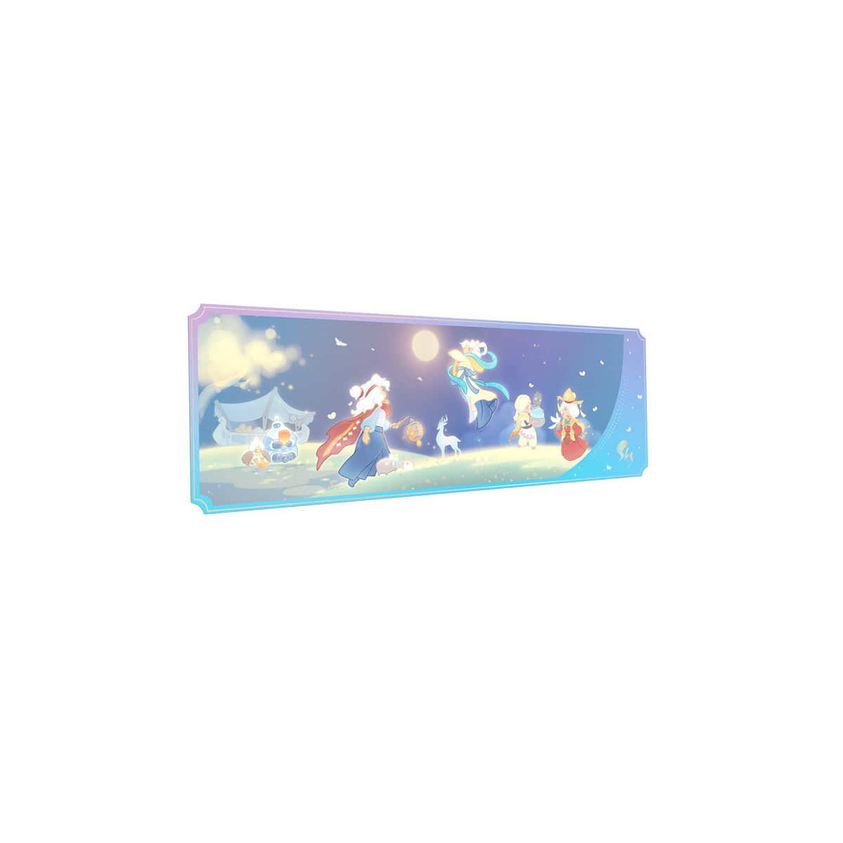 Sky Holographic Ticket - Deer Draws Glow