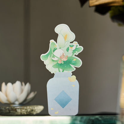 Sky Bloom Fragrance Diffuser Card Set I