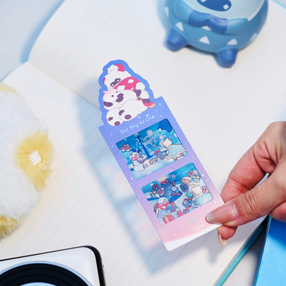 Sky 투명 필름 카드 - 안아 드는 은둔자