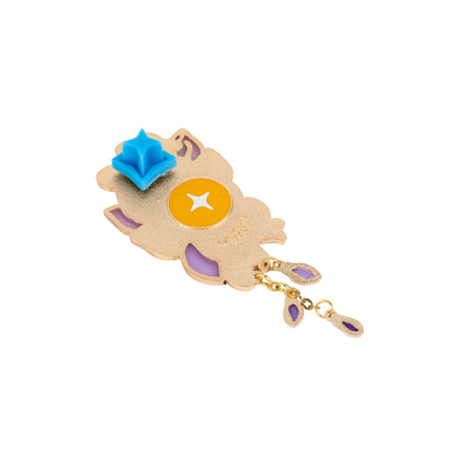 등나무 꽃놀이 핀배지