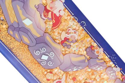 아크릴 퀵샌드 글리터 티켓 - 행복의 날