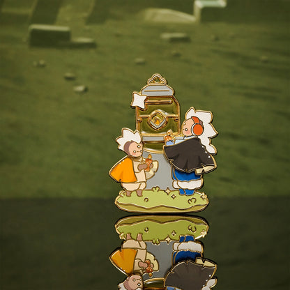 성장 주문 핀배지