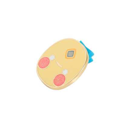 새해맞이 가면 핀배지