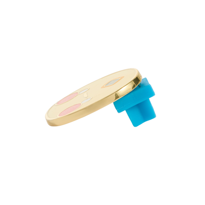 새해맞이 가면 핀배지