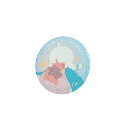 Sky 버튼 핀  - 껴안기