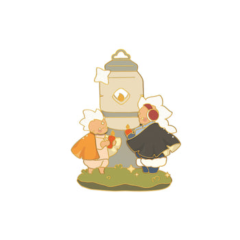 성장 주문 핀배지