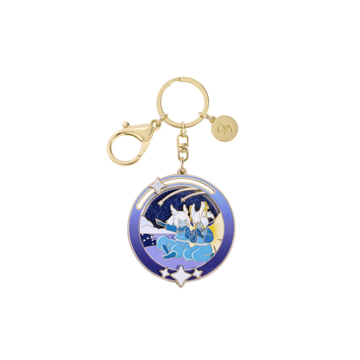 Meteor Shower Keychain Charm