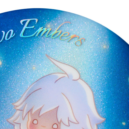 Sky Button Pin - Embrace of Light