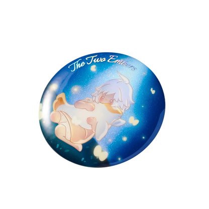 Sky Button Pin - Embrace of Light