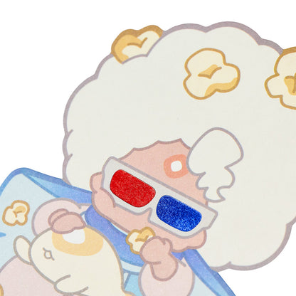 Sky Popcorn Pull-out Collectible Card