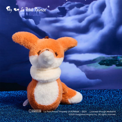 Sky x Le Petit Prince Plush Pin Keychain Charm - The Fox