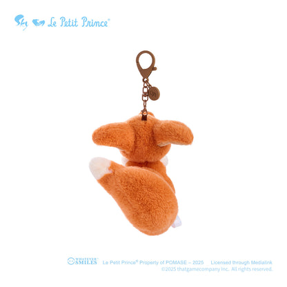 Sky x Le Petit Prince Plush Pin Keychain Charm - The Fox