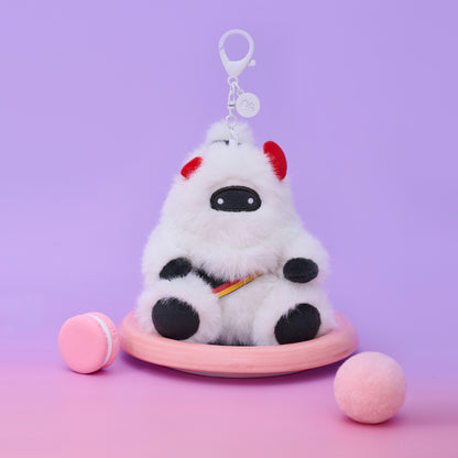 Bearhug Hermit Spirit Plush Keychain Charm