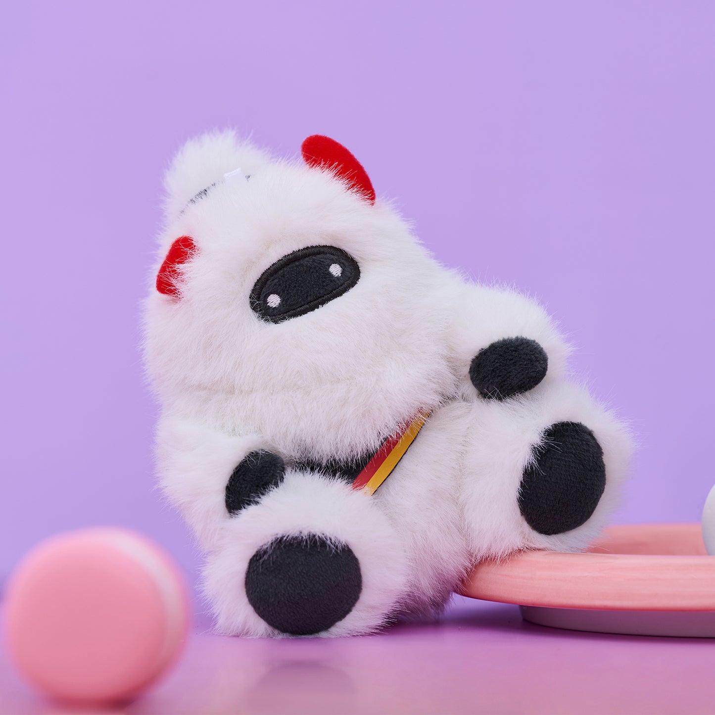 Bearhug Hermit Spirit Plush Keychain Charm