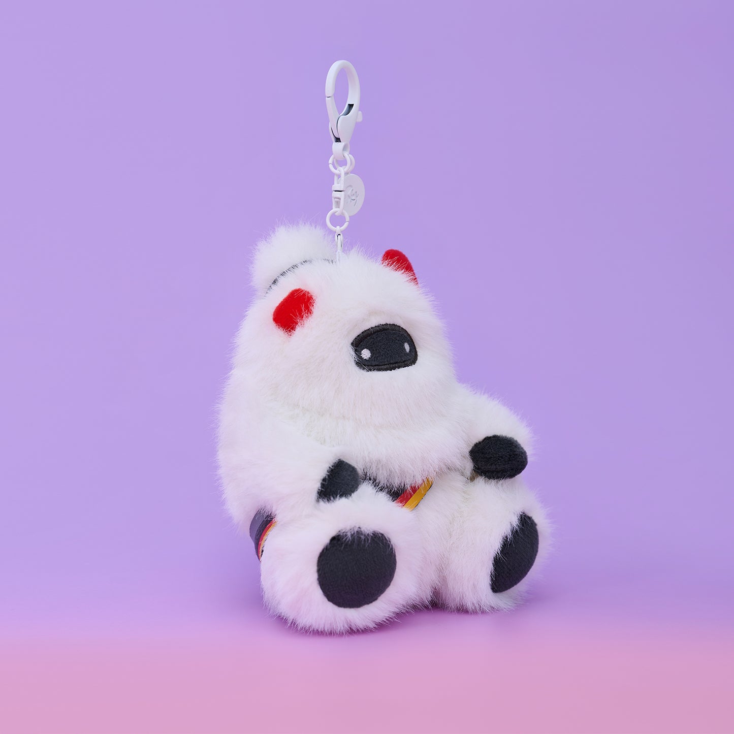 Bearhug Hermit Spirit Plush Keychain Charm