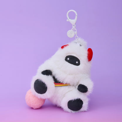 Bearhug Hermit Spirit Plush Keychain Charm
