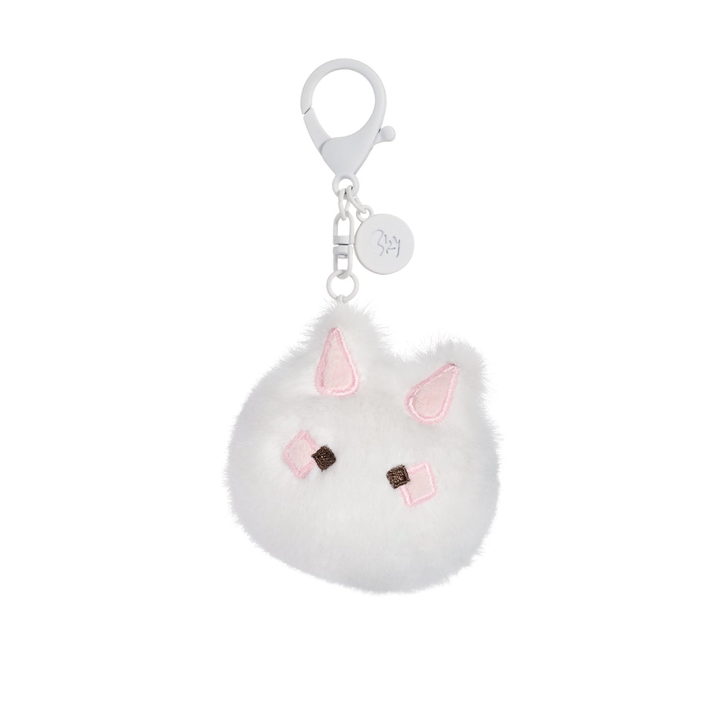 Bunny Plush Keychain Charm