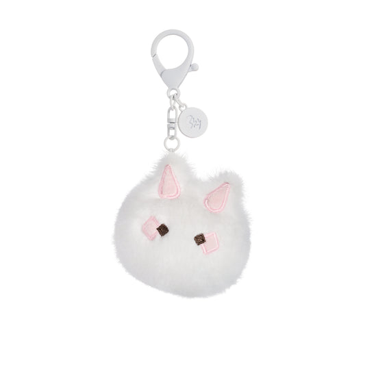 Bunny Plush Keychain Charm