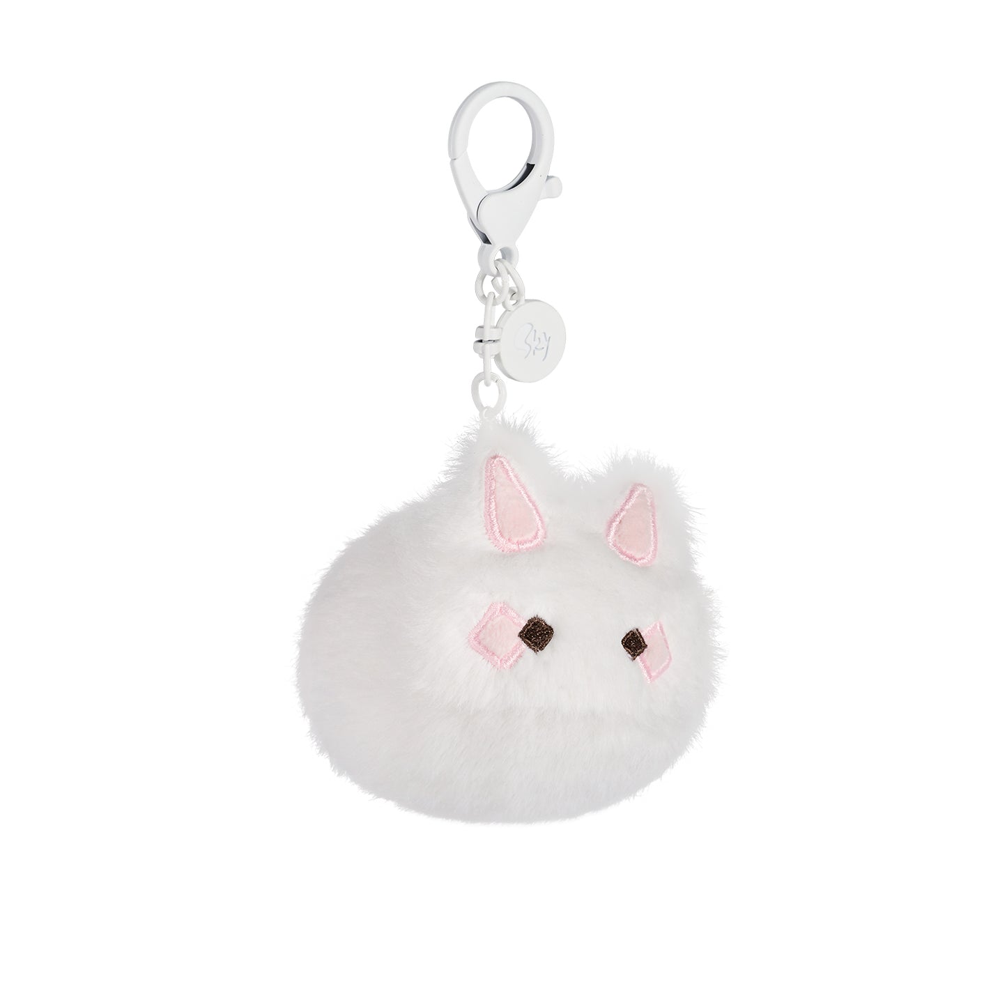 Bunny Plush Keychain Charm