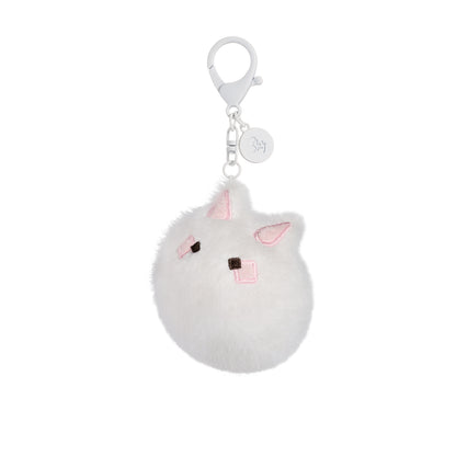 Bunny Plush Keychain Charm