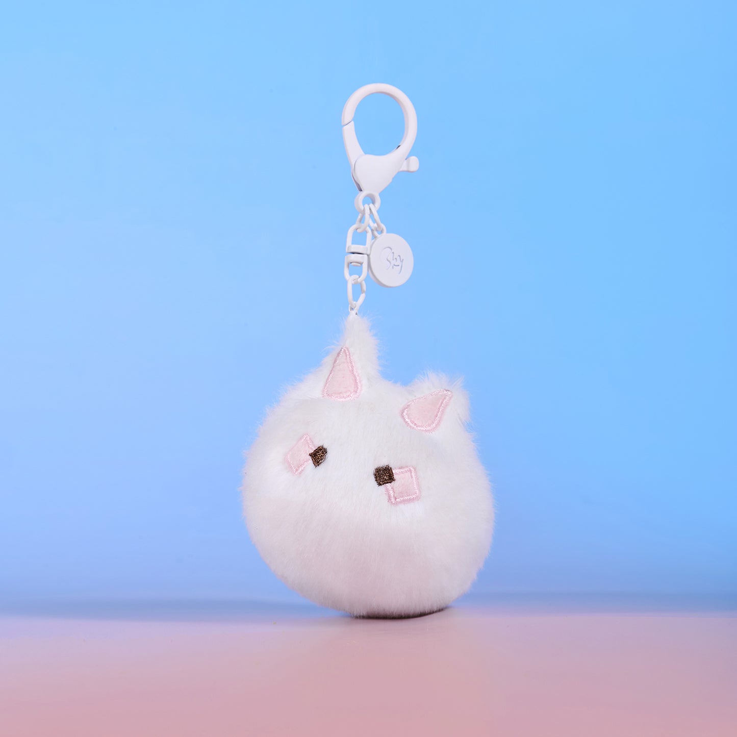 Bunny Plush Keychain Charm
