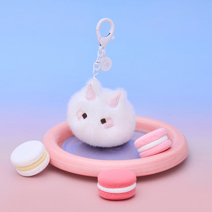 Bunny Plush Keychain Charm