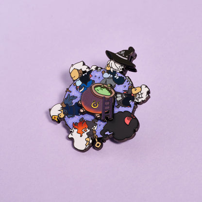 Mischief Witch Hat Pin