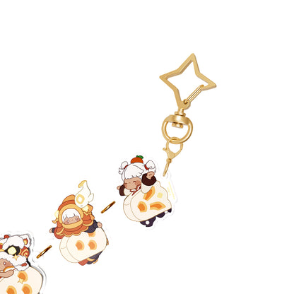 Sky Acrylic Keychain - Dragon Dance