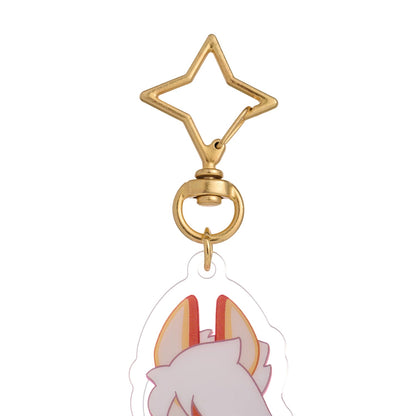 Sky Acrylic Wobbly Keychain - Days of Fortune Rabbit Mask
