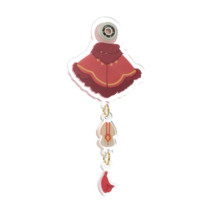 Sky Acrylic Wobbly Keychain - Days of Fortune Rabbit Mask