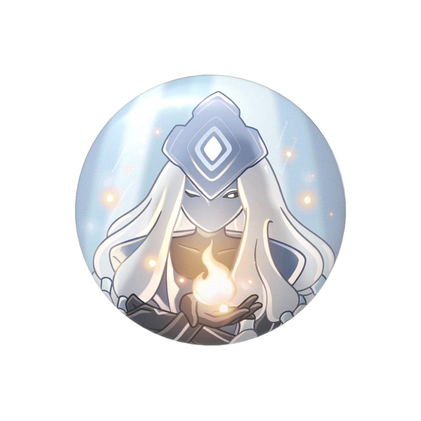 Sky Button Pin - Elder of the Forest